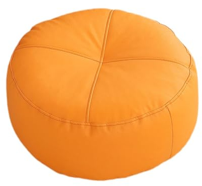 Cuscino Da Terra Imbottito per Esterni, Design Contemporaneo, Arancione