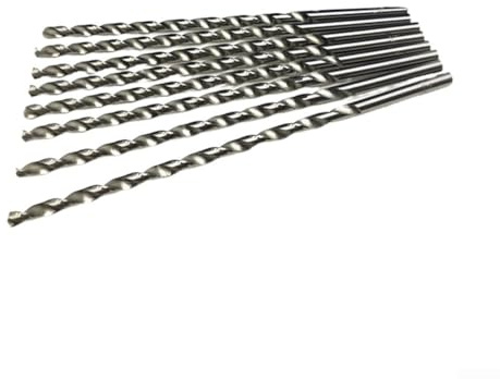 Long Reach HSS Drill Bits 300mm Length, Perfect for Soft Metal, Wood, Plastic (9mm)