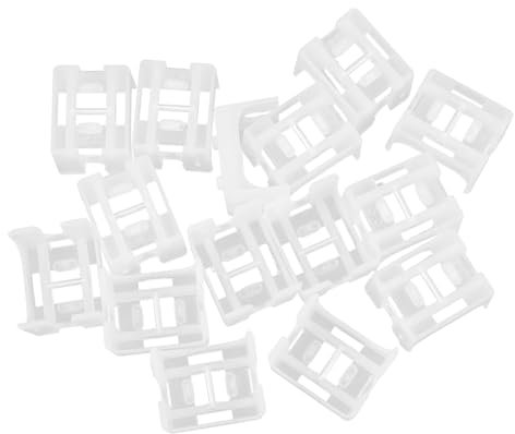 Cabilock 15pcs Vertical Blinds Replacement Slats Fixing Base Cord Holder for Household Blinds