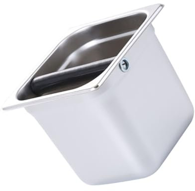 BUGUUYO Instant Espresso Coffee Grounds Bin Espresso Dump Container Semi-automatic Machine Accessory Material