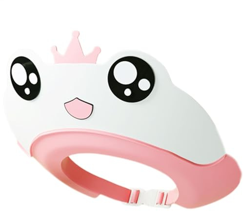 Baby-Duschhaube – niedliche wasserdichte Duschhaube, Badevisier, Anti-Rutsch-Haarschutz, Augen-Ohr-Shampoo-Kappen für Kleinkinder, Babys, Kinder, Kinder