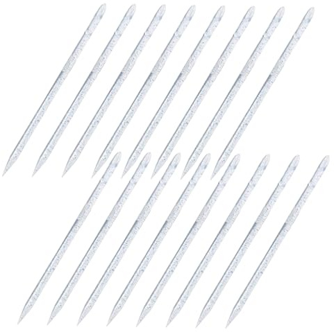 Healvian 100pièces Bâtonnets Pour Manucure Dotting Tools Réutilisables Précision Créative Pour Techniciennes Onglerie Soin Des Cuticules Salon De Manucure