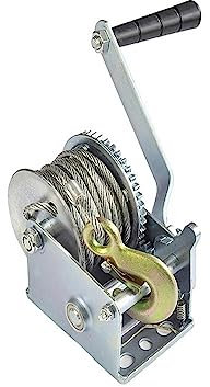 Montacarichi da Balcone, Verricello a mano manuale, raccordi da 800 libbre Verricello durevole for rimorchio for cavi for auto, lavori domestici, movimentazione merci, sollevamento di officine di prod