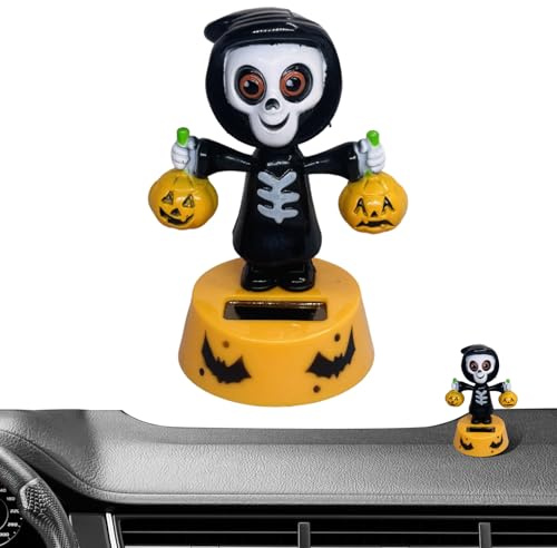Figurines de danse solaire | Article de décoration à tête mobile | Design mobile de dessin animé d'Halloween