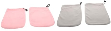 Alipis 2 Paires Mitaines De Manucure Paraffine Pour Mains Cire Éponge Isolants Pour Cire