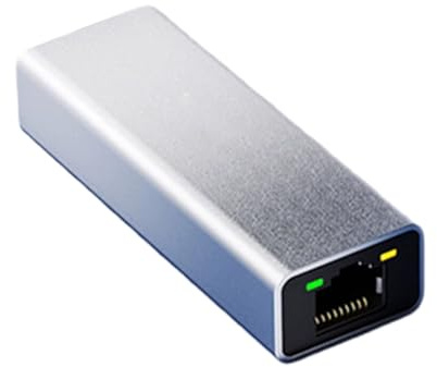 Convertidores USB 3.2 tipo C a RJ45 de 10000 Mbps, adaptador de red de cable Gigabit Plug and Play, carcasa de aluminio, múltiples convertidores Gigabit tipo C Ethernet