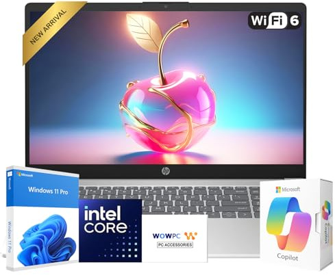 HP New Generation 15.6 FHD Business Laptop, Intel Core 7 150U(10 Cores, Up to 5.4 GHz), 32GB RAM, 1TB PCIE, Microsoft Copilot, Bluetooth 5.4, Ultra Quiet Design, Long Battery Life | Windows 11 Pro