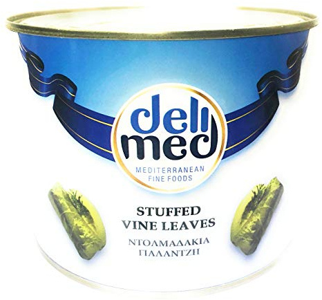 MedFood- Stuffed Vine Leaves - Dolmades - Dolmadakia - 2kg Tin (1)