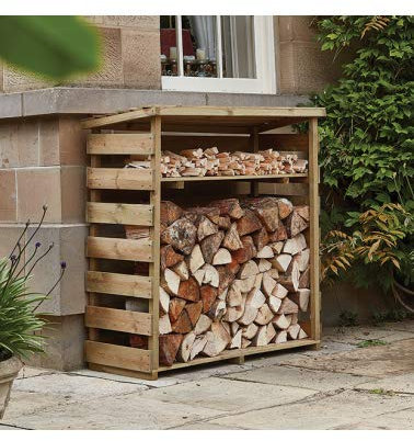 SIMPLY WOOD HEAVY DUTY WOODEN LOG STORE