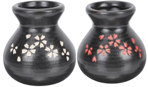Angoily Sushi Keramik Schale 6X6X6Cm Trockeneisbehälter Hitzebeständig Kaltbeständig Japanische Sashimi-Dekoration Für Gastronomie Und Zuhause