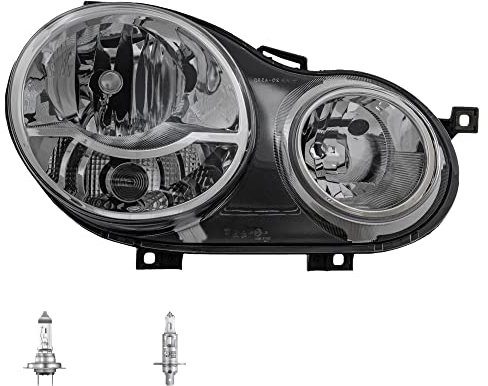 QR-PARTS 70774875 Scheinwerfer rechts H1/H7 für 9N_ 9A4 inkl. Osram Lampen mit Stellmotor LWR