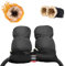 Kinderwagen Handwärmer,moinkeirn Handmuff für Kinderwagen mit Warm Flanell Wasserfest Winddicht Kinderwagen Muff Universalgröße für Kinderwagen Buggy,Rollstühle,Fahrräder