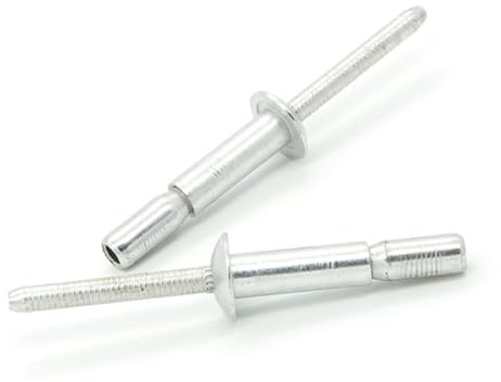 IERO - Rivetti Strutturali ad Alte Prestazioni IERO LOCK Alluminio/Alluminio Testa Tonda 6.4x20.0mm - Box da 200 pezzi