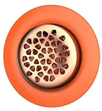 dijiusidy Ambientador de aire sólido ABS, portátil, recargable, autoadhesivo, eliminador de olores montado en la pared, contenedor para sala de estar y dormitorio, Naranja, Type 1