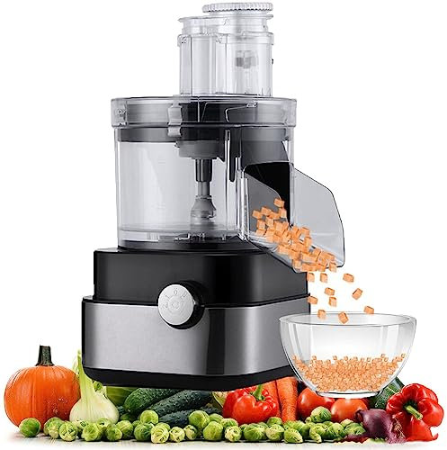 Coupe de légumes électrique Cube avec 5000 ML Capacité de 5000 ML Fruits et hélicoptomores