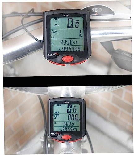 Supvox Mechanischer Fahrrad-Tachometer Stoppuhr Fahrradcomputer