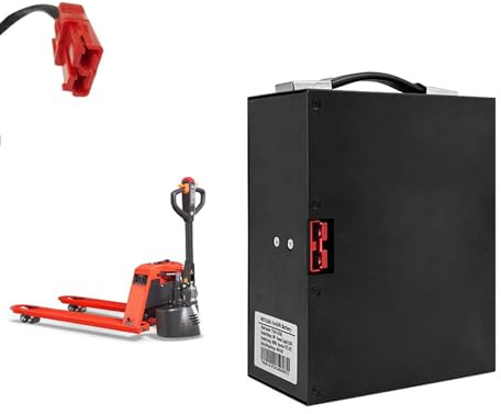HJGHY Batería de Litio para Carretilla elevadora eléctrica de 48 voltios Batería para camión de Carga y Descarga de 48 V Batería para Carretilla elevadora de Empuje Manual de 48 V,48v,10Ah