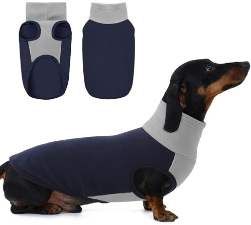 KONVINIT Hundepullover Leichter Fleece Pulli für Hunde, Atmungsaktiv l