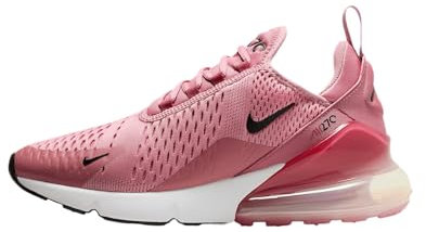 NIKE AH6789-607 Air Max 270 Donna, Elemental Pink/Desert Berry/White/Black EU 38