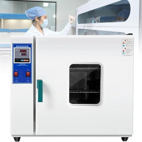 MLYYYDSS Horno De Secado Al VacíO, Horno De Secado Y Calentamiento De Laboratorio De 15L, 42L, 70L, 136L con VacuóMetro Y Controlador Digital, Temperatura Ambiente De Trabajo 42L