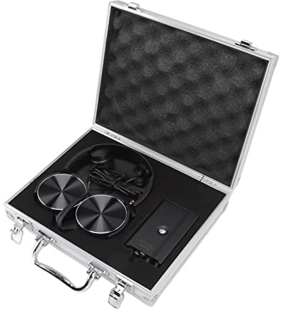 YDuupxe Detector de Fugas Profesional, Acero Inoxidable, Alta Sensibilidad de Sonido Clara, Ideal para Detección de Fugas de Gas y Agua