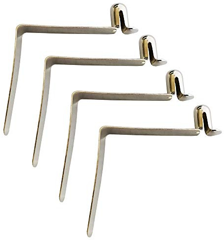 Mangobuy 50 Stück Single Button Clips Kajak Paddel Markisenzelt Zeltrohr Snap Spring Clip Zeltstange Clips (Knopfdurchmesser 9mm)