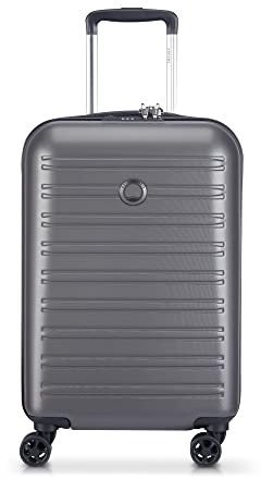 DELSEY Paris - SEGUR 2.0 - Hartschalenkoffer - 55 x 35 x 25 cm - 43 Liter - S - Grau