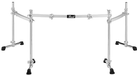 Pearl 3-seitiger Trommelständer, gebogen mit Metallrahmen und 4 Klemmen