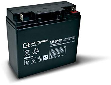 Akku 19Ah 12V AGM Blei Batterie Rasenmäher Rasentraktor Aufsitzmäher Boot Scooter 17Ah 18Ah 20Ah 22Ah 23Ah QB