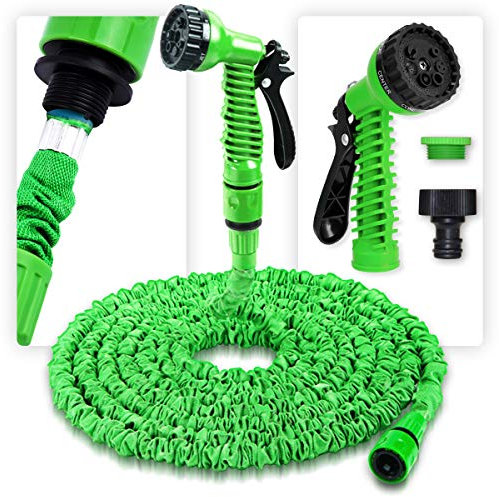 UC-Express Gartenschlauch Flexibel Wasserschlauch 45m 150ft Dehnbarer Schlauch Flexibel Bewässerung