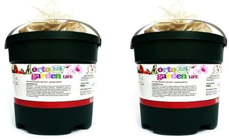 Nutriplant LIFE, Concime Fertilizzante organo azotato in polvere con ferro organico, Concime liquido minerale per giardino,fiori,tappeti erbosi, espugli,arbusti,ortaggi e piante da frutto, 2,5Kg (2)