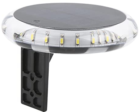 Navigationslicht Solar, Solar Powered Navigationslichter für Schiffe, Outdoor-Navigationslichter Solarbetrieben IP67 Wasserdicht Bootslicht 6 Modi Mehrere Funktionen mit Drahtloser Fernbedienung