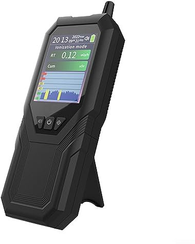 Geiger - Rilevatore di radiazioni nucleari, dosimetro ricaricabile Beta Gamma X-ray portatile con display LCD
