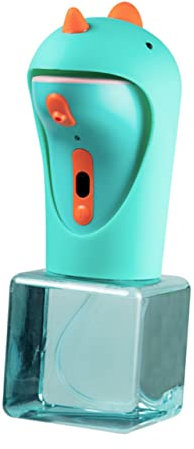 Zerodeko Automatic Touchless Foaming Soap Dispenser Rechargeable Cartoon Dinosaur Soap Dispenser for Boy Girl Bathroom Kitchen Sink