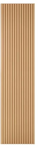 Fox & Grain Slat Wall Panelling- MDF Slat Wall Panels – Paintable Decorative Panels for Wall Kit for Home Décor - Easy-to-Install Wall Panelling Kits (1)