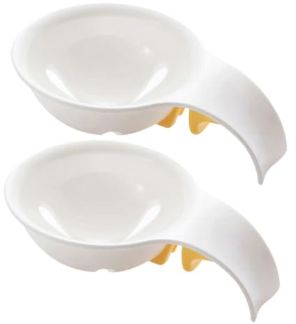 Alipis 2pcs Egg White Separator Clip Reusable Kitchen Baking Tool for Effortless Yolk and Separation for Cooking and Household Use