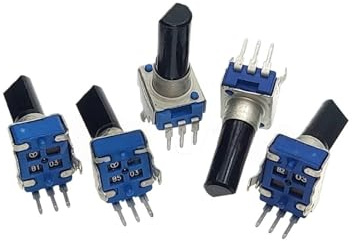 10 STÜCKE RV09 09 Typ Vertikale Potentiometer B10K B20K B50K B103 B203 B503 3-Pin Halbwellenlänge 18 MM(50K Ohm)