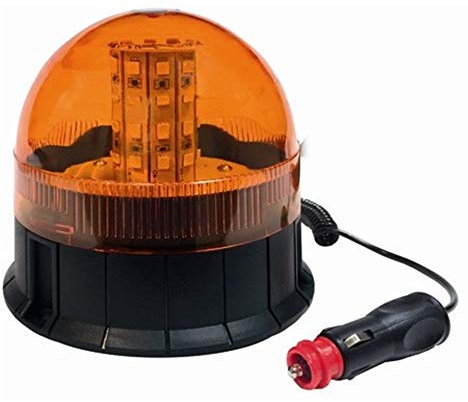 4 X Rotativo de soporte magnetico 40 Led HOMOLOGADO R65