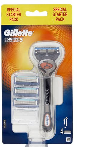 Gillette Fusion5 ProGlide Rasierer und 3 Klingen, 1 Stück