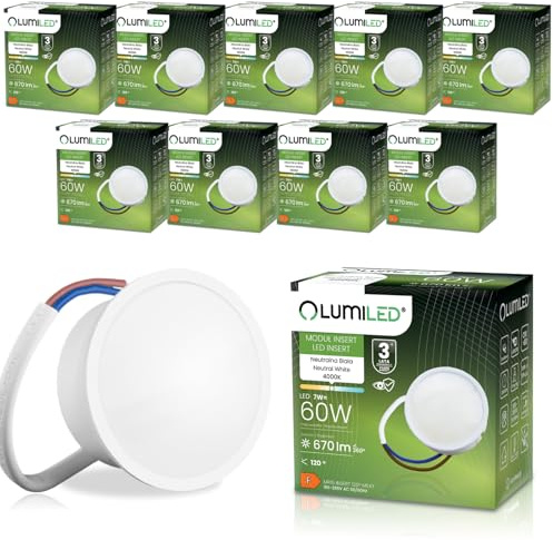 Lumiled LED Modul INSERT 7W ersetzt 60W 670lm 4000K Neutralweiß 10er Pack