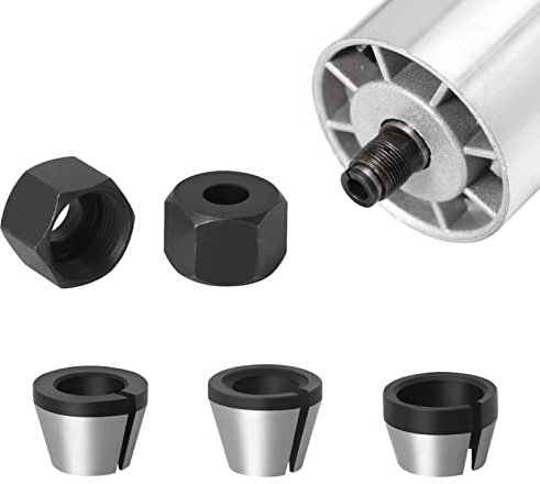 6 Mm Oder 6,35 Mm Oder 8 Mm Spannzange Mit Mutter Gravur Trimmmaschine Elektrischer Router Fräser Zubehör