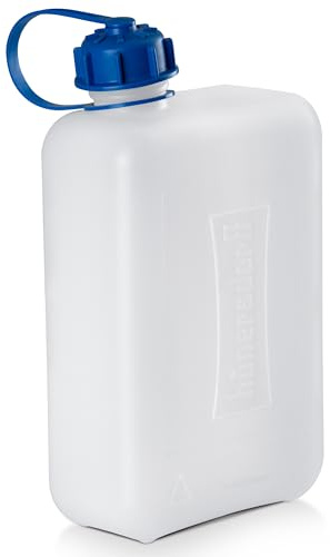 hünersdorff Wasserkanister ECO mit unverlierbarer Deckelverschraubung, 2 L
