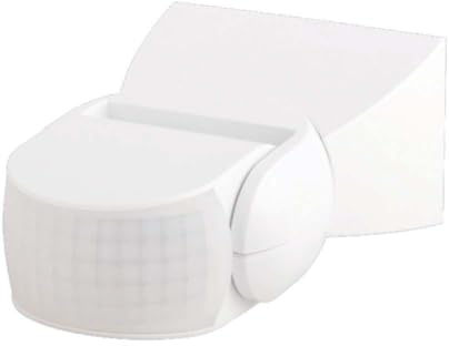 V-TAC Sensore di Movimento a Infrarossi 180° 300W Montaggio a Parete Colore Bianco IP65 Marca V-tac