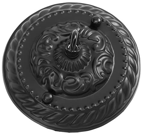 ETHZZLE Deckenabdeckplatte Baldachin Vintage Für Kronleuchter Pendelleuchten Mit Halterung Aus Robustem Material Baldachin Für Leuchten Blumenkörbe