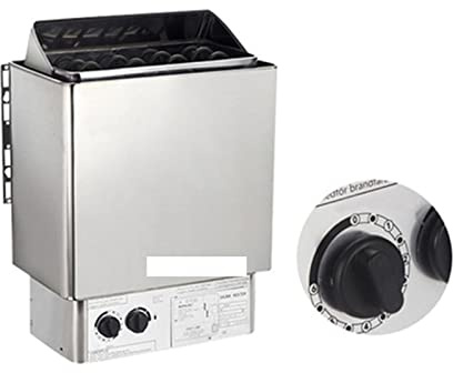 Saunadampf SCA Edelstahl -Sauna -Heizung Elektrischer Sauna -Herd mit internem Controller 3 kW/4,5 kW/6 kW/8 kW/9 kW Haushaltswerbung Sauna Zimmerausrüstung(4.5KW)