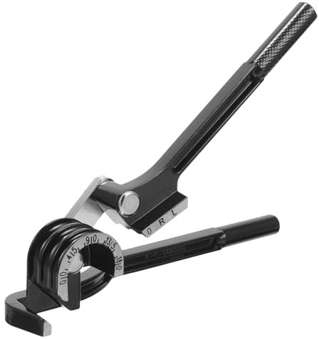 KONTONTY Manueller Rohrbieger aus Edelstahl 6 mm – 10 mm Handbiegewerkzeug für Leitungen multifunktionale Biegemaschine für Klimaanlagen