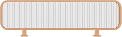Edelstahl Glas Trennwand für Esszimmer Dekorativer Zaun mit geringer Trennung, 543 x 100 cm
