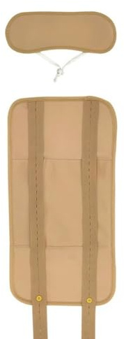 Wisafory Rizinusöl-Wickel Wiederverwendbares Bio Rizinusöl Pack Kit Sauberer Rizinusöl Wrap mit verstellbarem Klebeband für Leberentgiftung, Verstopfung Waist Pack + Neck Pack 1#