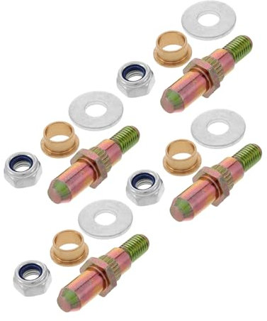 YOSADIER 4sets Kit Di Riparazione Per Cerniere Porte Auto Completo Di Perni e Boccole Per Suv e Pickup Trucks Facile Installazione e Compatibile Con e