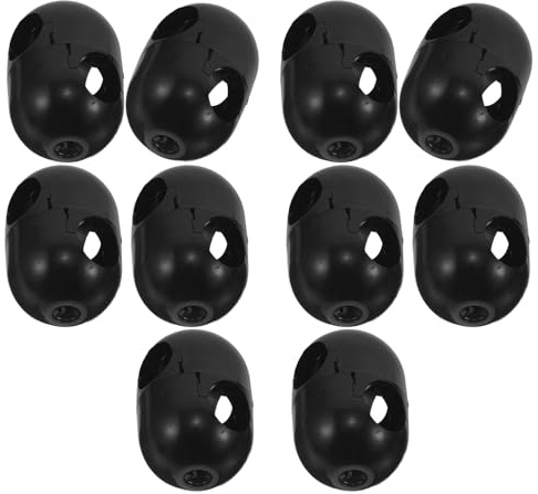 MOLUCKFU 10stücke Kletternetzverbinder für Spielplätze Pack Robuste Seilklemme zur Befestigung von Kletterseilen Geeignet für Außenklettergeräte und Abenteuerspielplätze